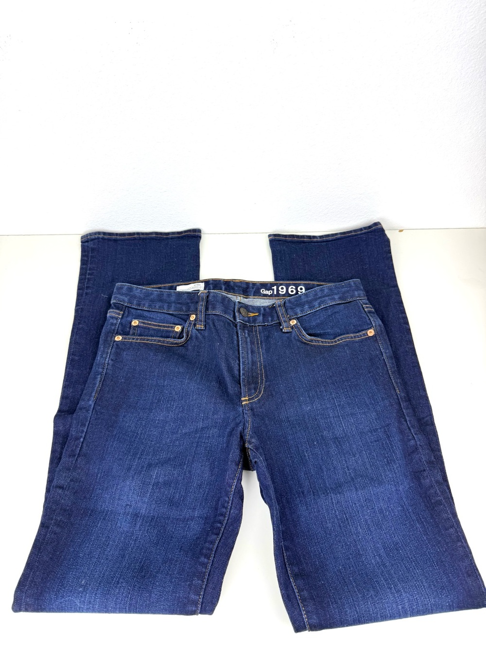 GAP Dark Indigo Boot Cut Jeans 28
